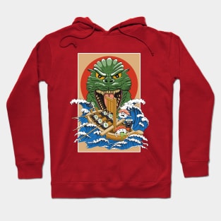 Sushi Lover Dragon Hoodie